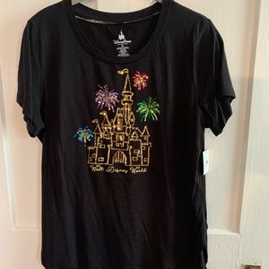 Disney Parks Tee with Sequins